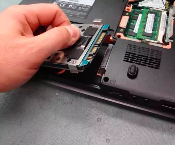 Замена жесткого диска на ноутбуке в районе Восточное Бирюлево города Москвы